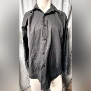 Ben Sherman Black Casual Button-Down Shirt